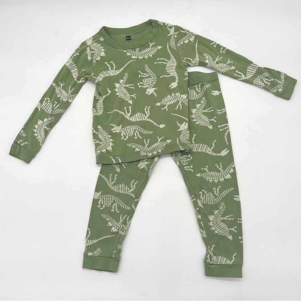 TEA COLLECTION Dinosaur Print Pajamas